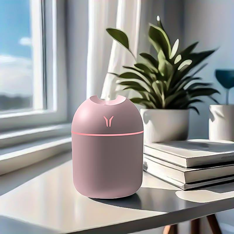 Mini Luminous Cool Mist Humidifier, 2-In-1 Humidifier & Essential Oil Diffuser