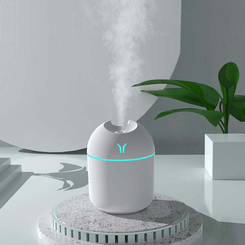 Mini Luminous Cool Mist Humidifier, 2-In-1 Humidifier & Essential Oil Diffuser