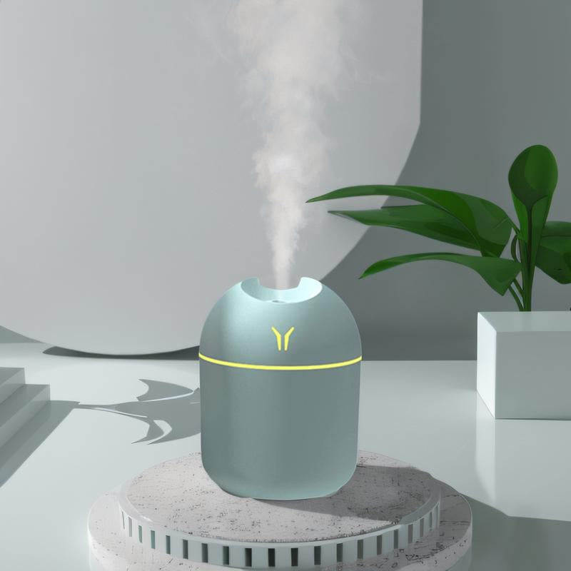Mini Luminous Cool Mist Humidifier, 2-In-1 Humidifier & Essential Oil Diffuser