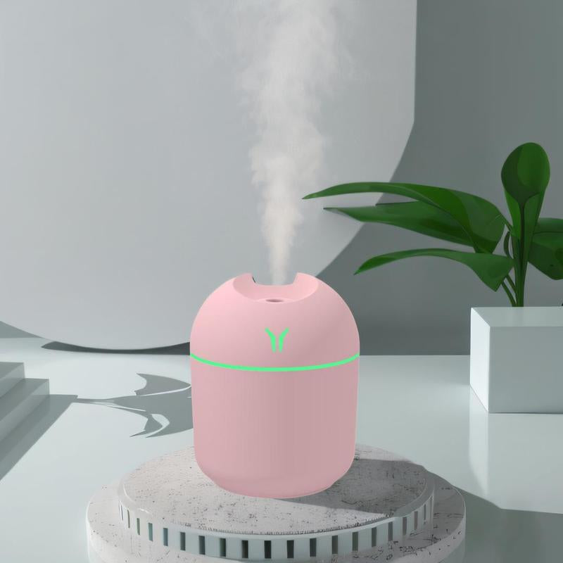 Mini Luminous Cool Mist Humidifier, 2-In-1 Humidifier & Essential Oil Diffuser