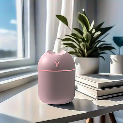 Mini Luminous Cool Mist Humidifier, 2-In-1 Humidifier & Essential Oil Diffuser
