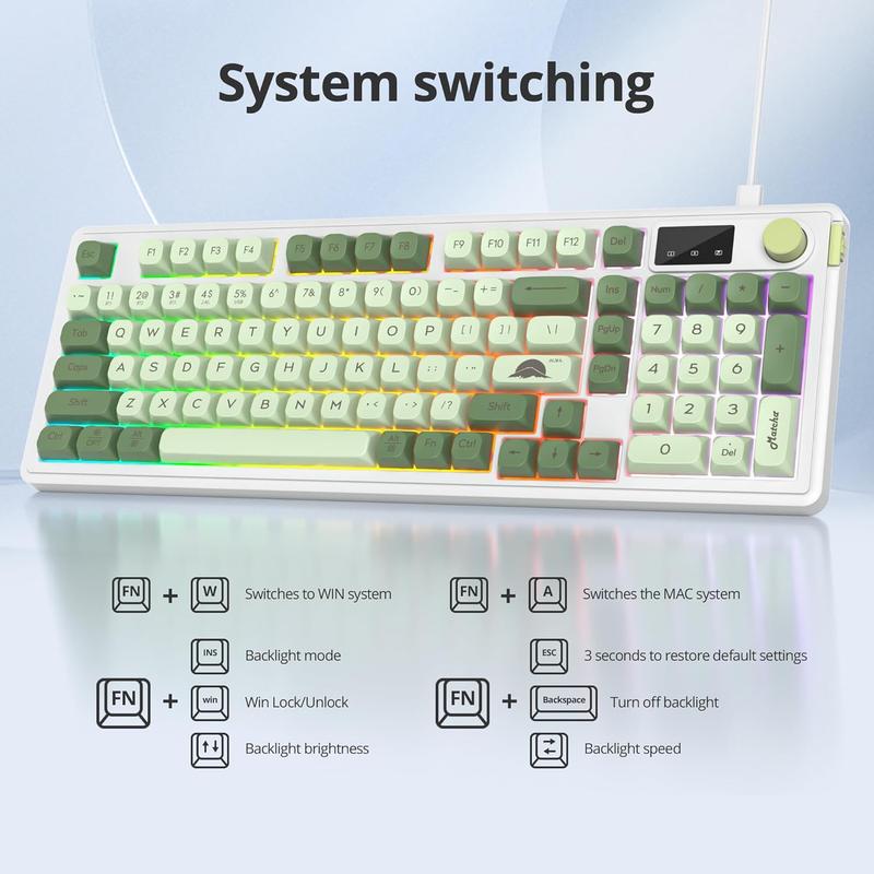  Matcha Green Keyboard 