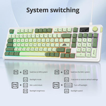  Matcha Green Keyboard 