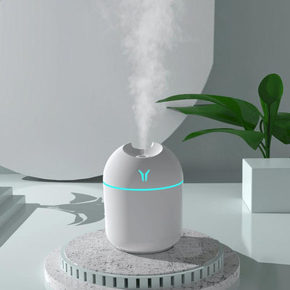 Mini Luminous Cool Mist Humidifier, 2-In-1 Humidifier & Essential Oil Diffuser